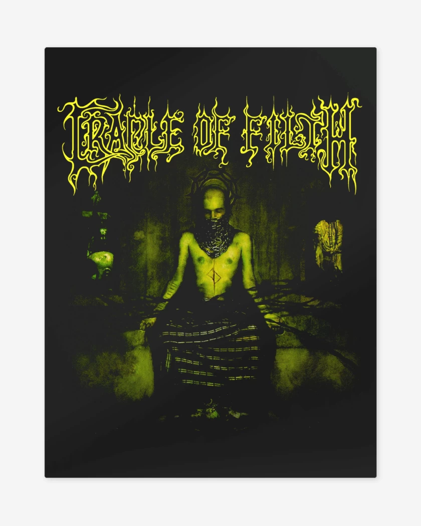 Print metalico Cradle of Filth Faster