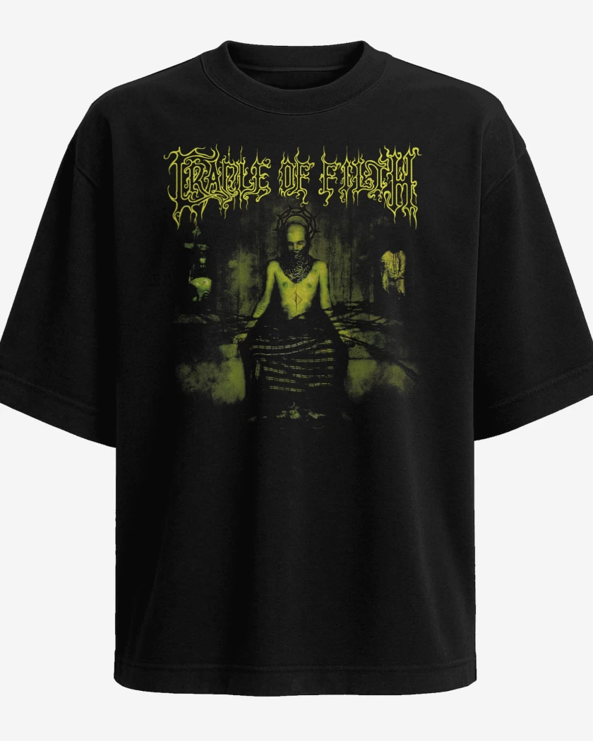 Polera Oversize Cradle of Filth Faster