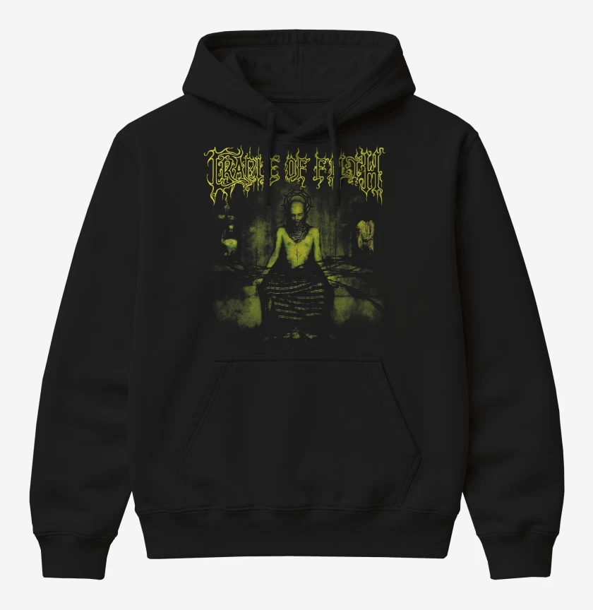 Poleron Canguro básico Negro de Cradle of Filth Faster