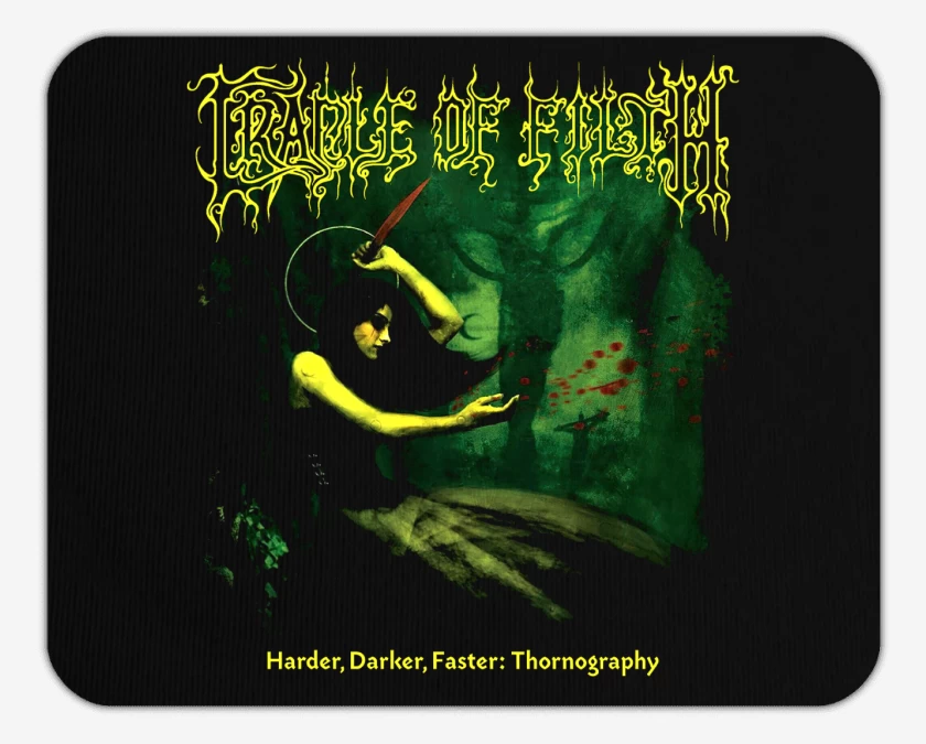 Mousepad Cradle of Filth Harder Darker Faster