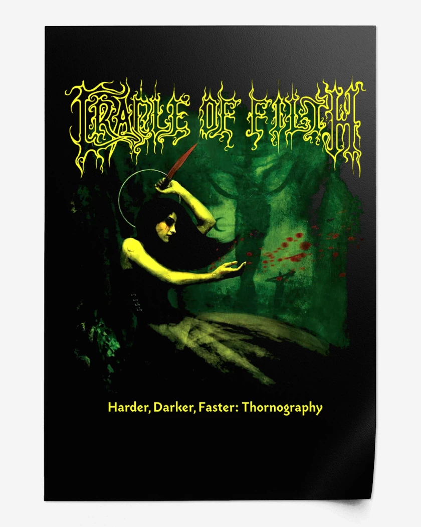 Print Cradle of Filth Harder Darker Faster
