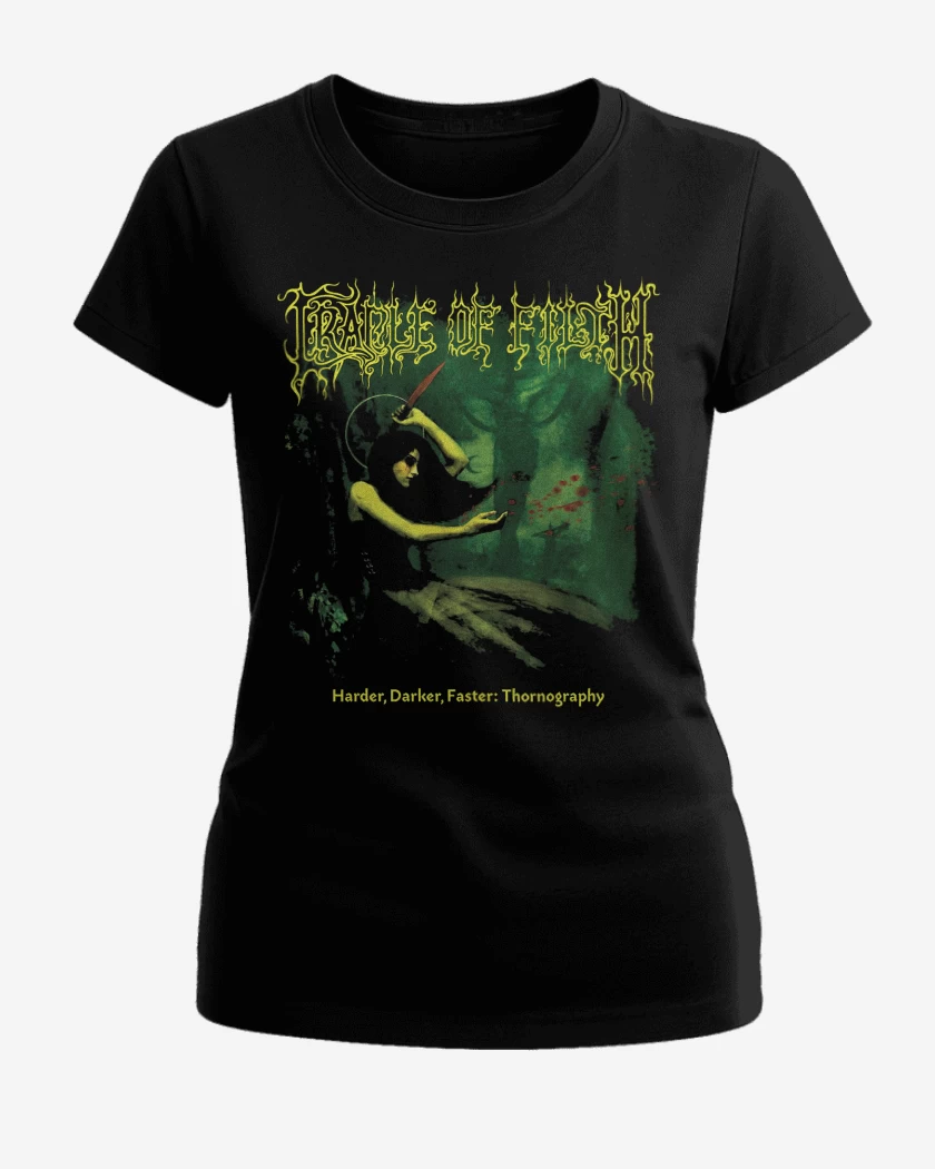 Polera de Mujer Cradle of Filth Harder Darker Faster