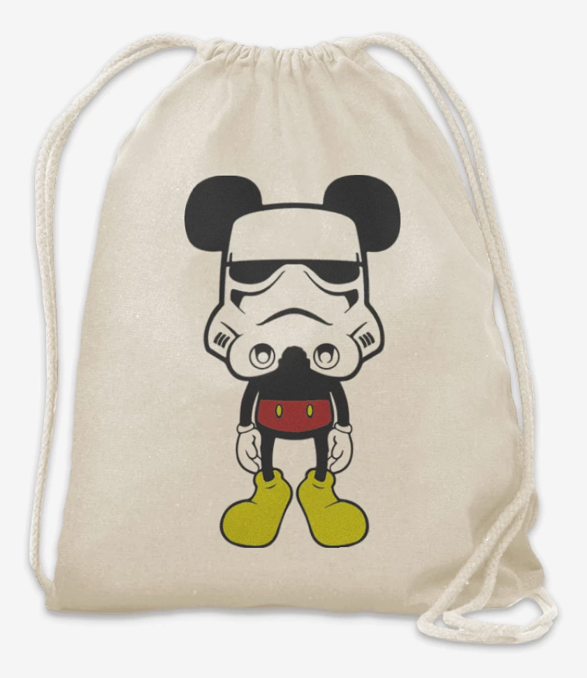 Mochila Blanco de Mickey trooper