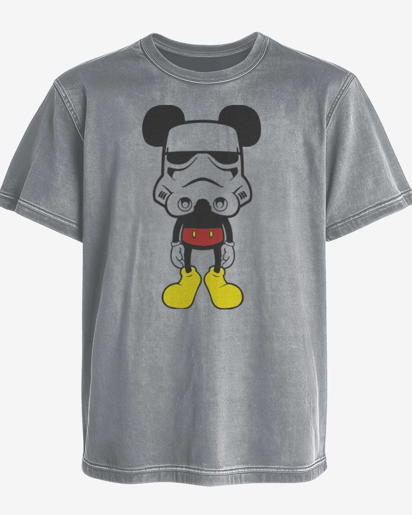 Polera desgastada Mickey trooper