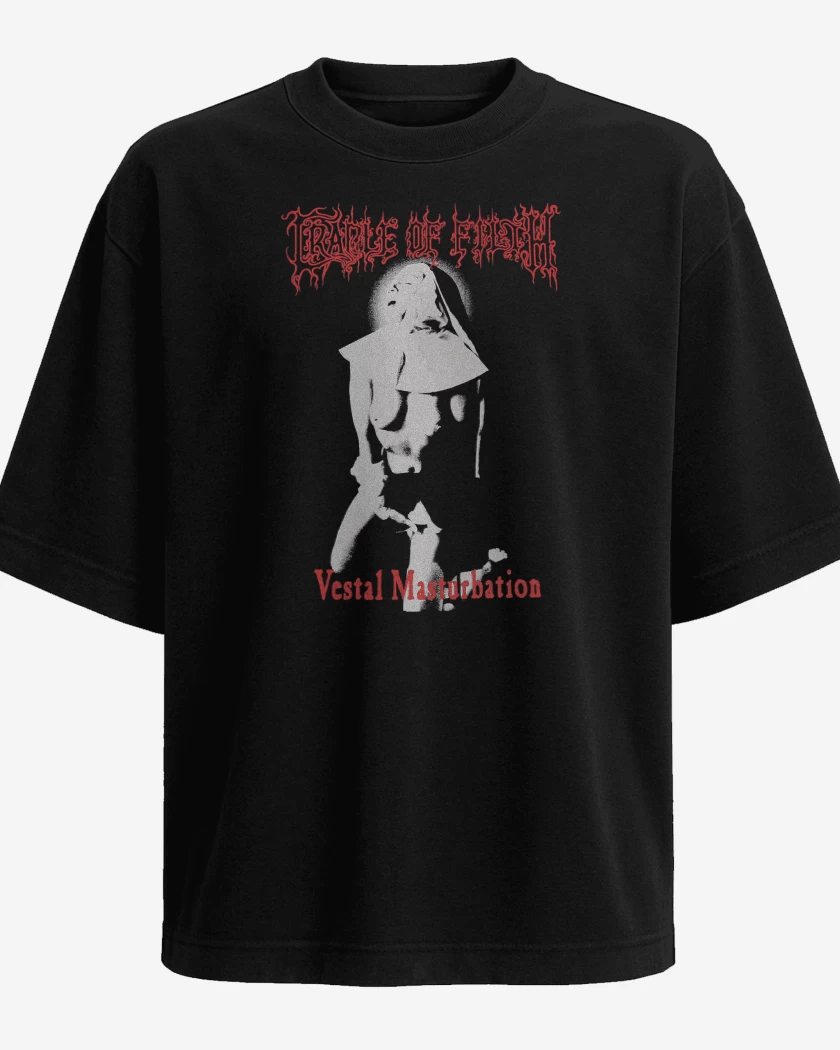 Polera Oversize Cradle of Filth Vestal