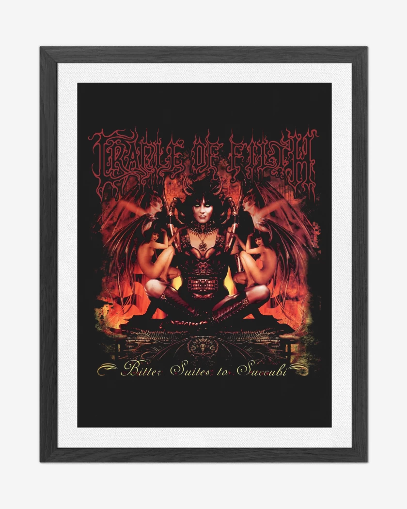 Cuadro decorativo Negro de Cradle of Filth Bitter Suites 