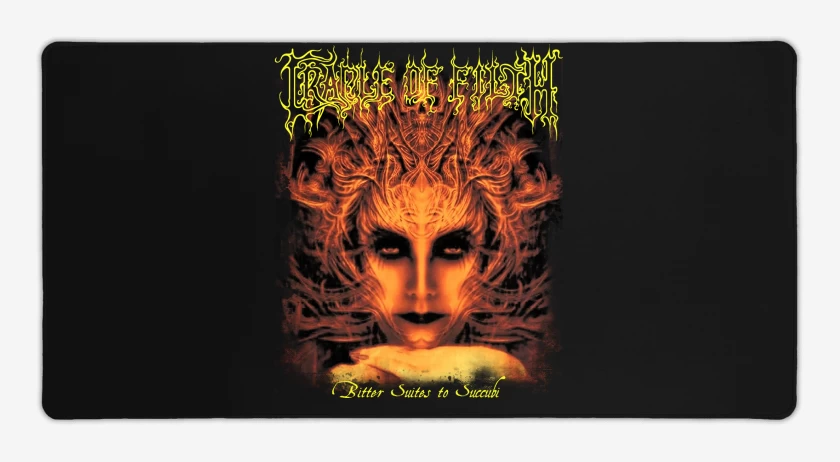 Mouse pad Gamer Cradle of Filth Bitter|