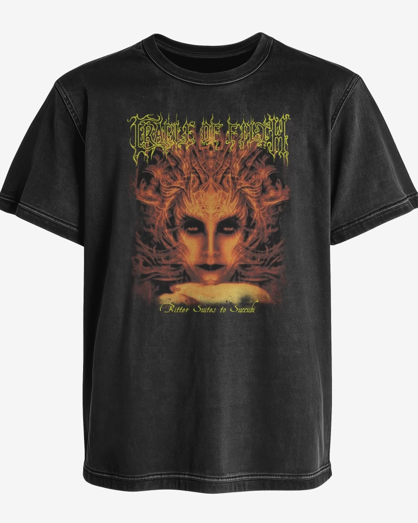 Polera desgastada Cradle of Filth Bitter|