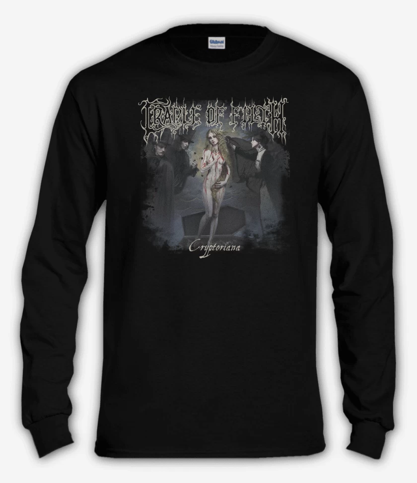 Polera manga larga Cradle of Filth Cryptoriana