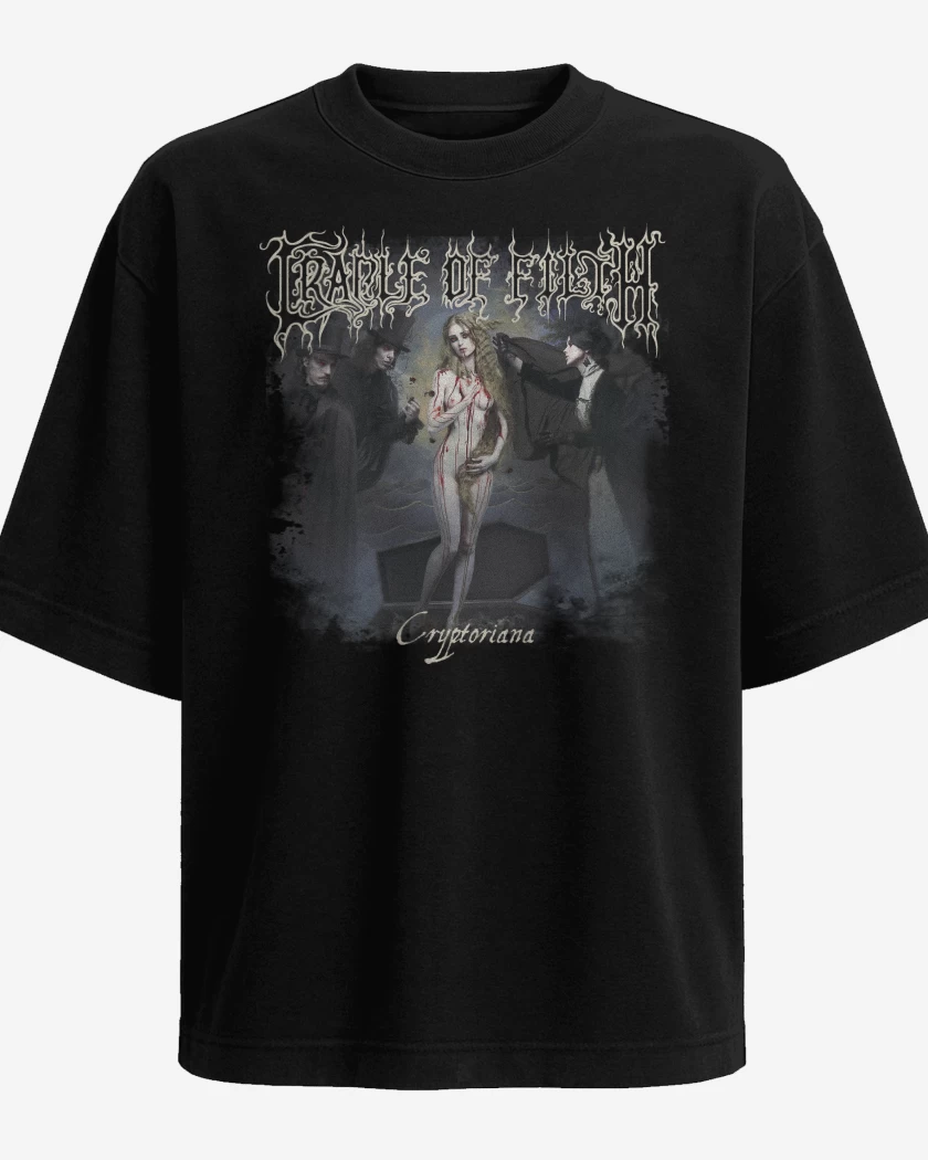 Polera Oversize Cradle of Filth Cryptoriana