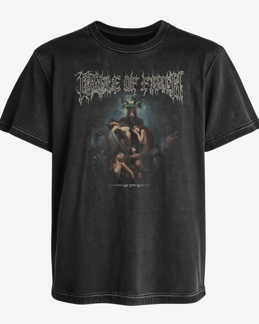 Polera desgastada Cradle of Filth Hammer of the Witches