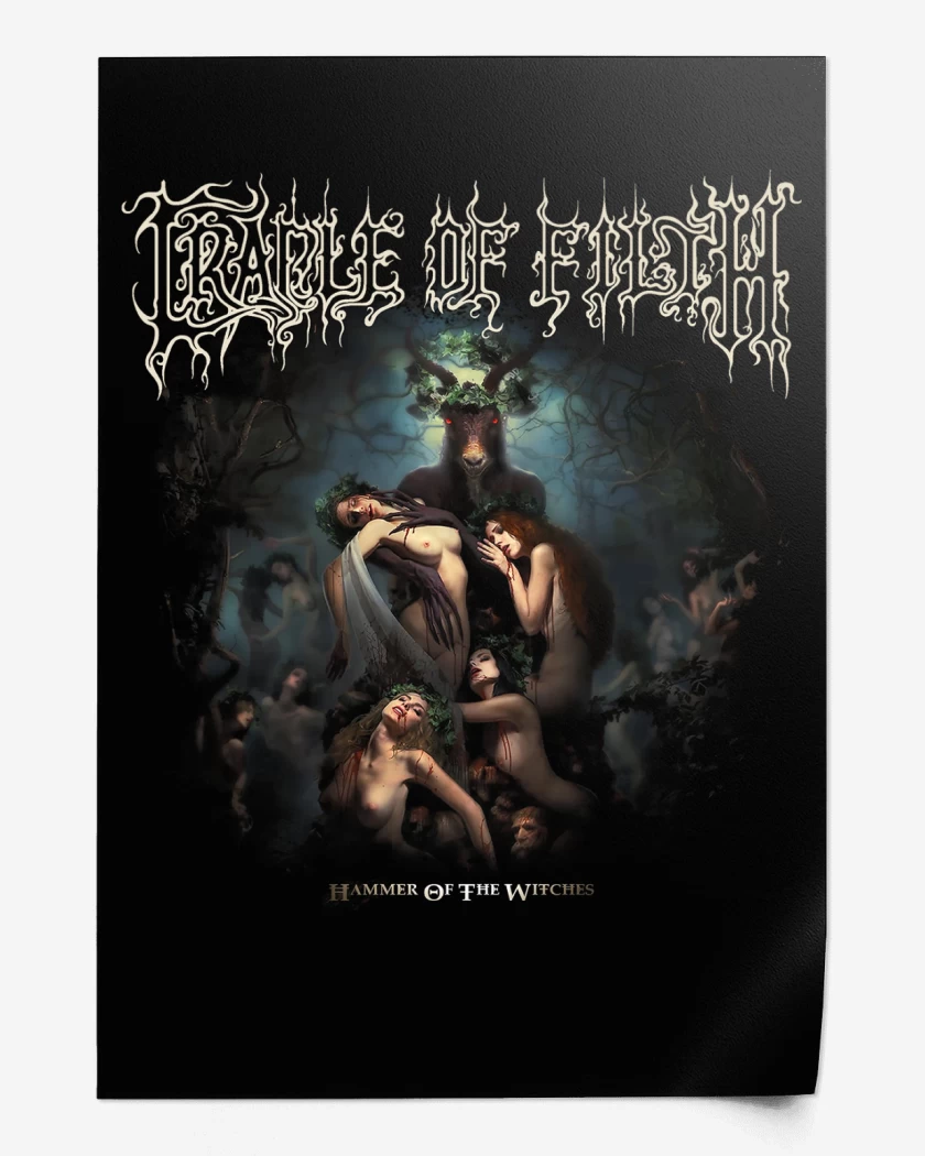 Print Cradle of Filth Hammer of the Witches