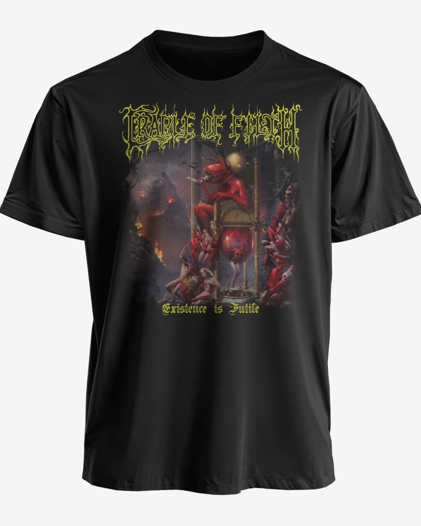 Polera Cradle of Filth Existence is Futile