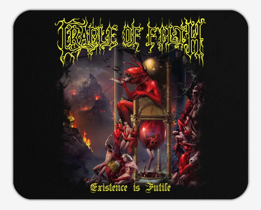 Mousepad Cradle of Filth Existence is Futile