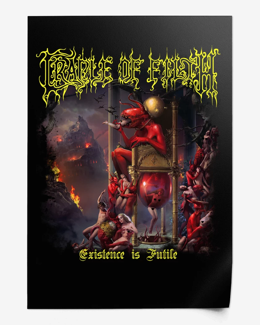 Print Cradle of Filth Existence is Futile