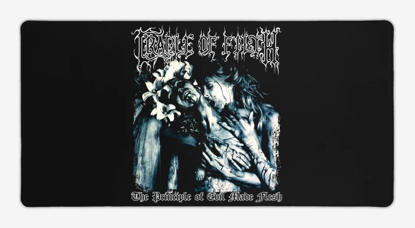 Mouse pad Gamer Cradle of Filth The Principle at Evil