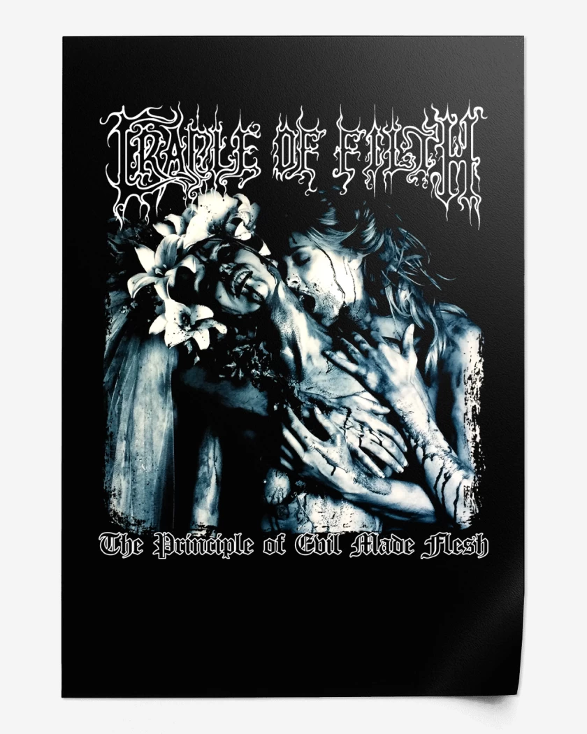 Print Cradle of Filth The Principle at Evil