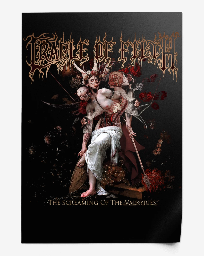 Print Cradle of Filth The Screamig of the Valkyries