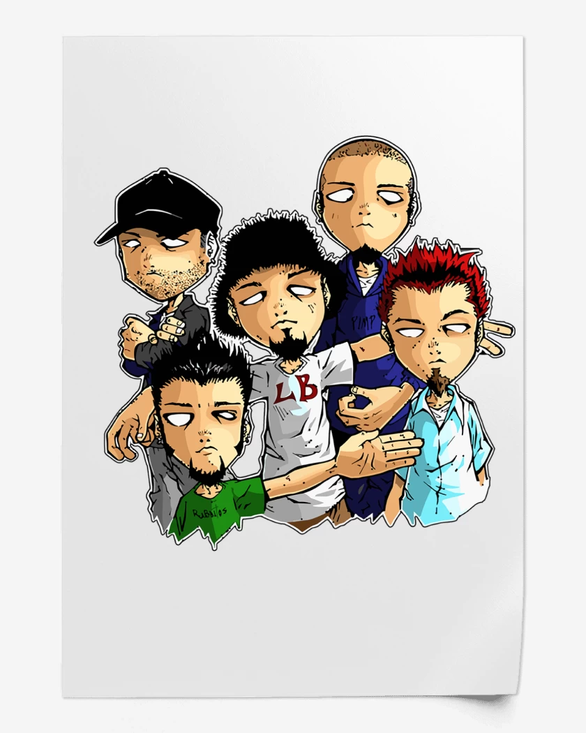 Print Limp Bizkit Cartoon