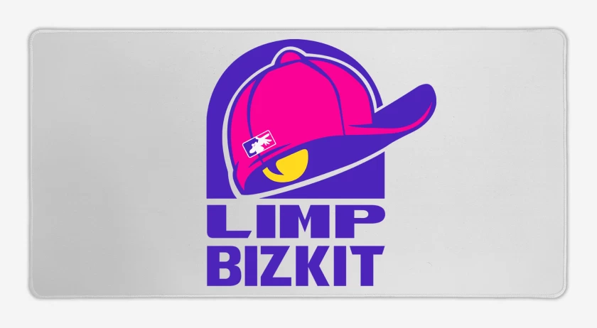 Mouse pad Gamer Blanco de Limp Bizkit Taco
