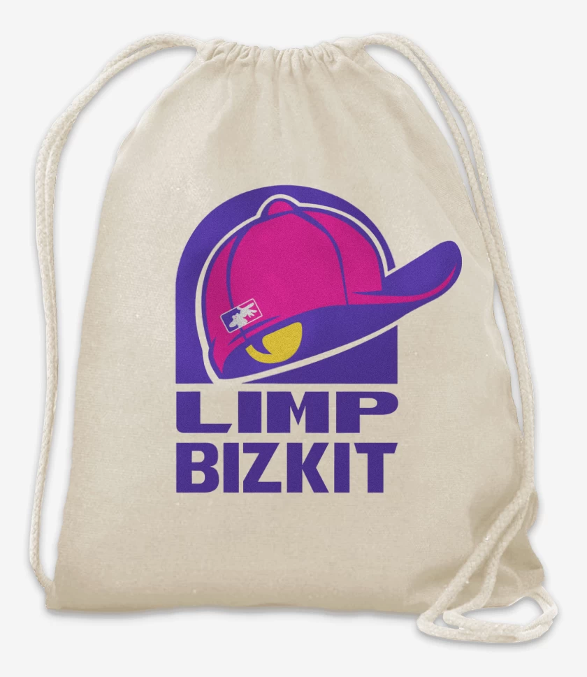 Mochila Blanco de Limp Bizkit Taco