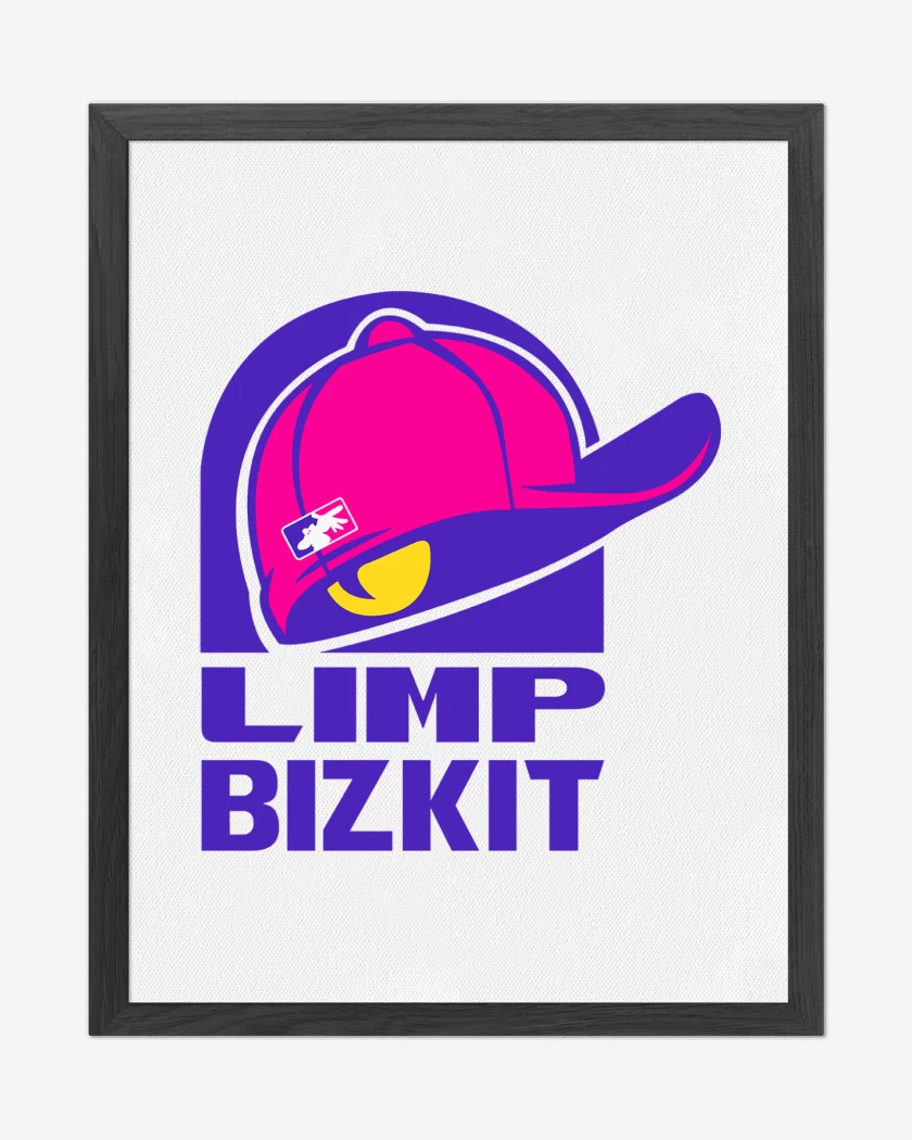 Cuadro decorativo Blanco de Limp Bizkit Taco