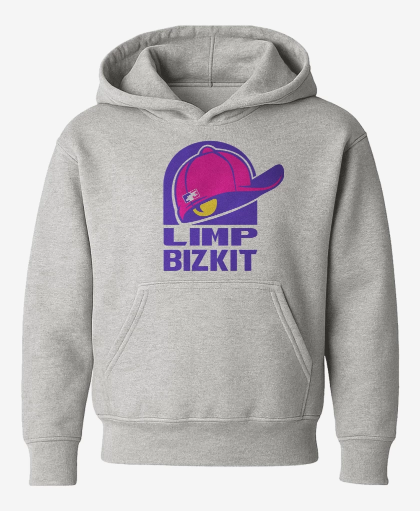 Poleron de niño Gris Melange de Limp Bizkit Taco