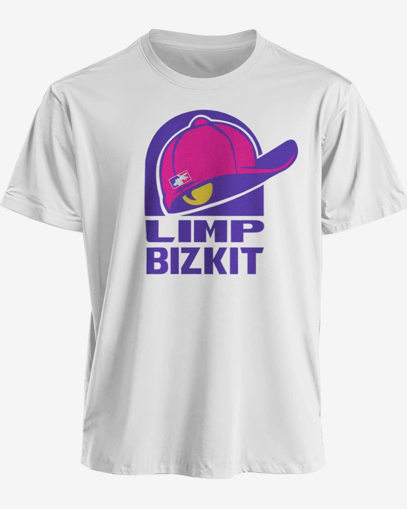 Polera premium Blanco de Limp Bizkit Taco