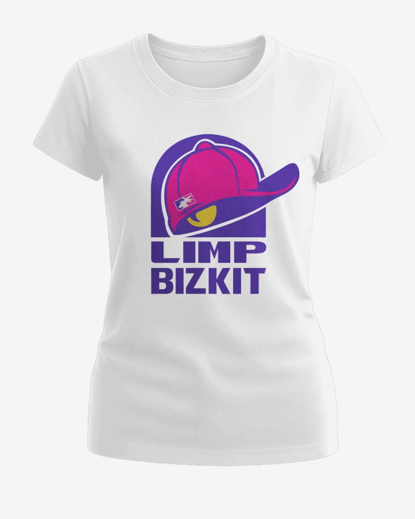 Polera de Mujer Blanco de Limp Bizkit Taco