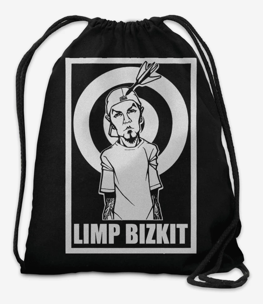 Mochila Negro de Limp Bizkit Fred Durst