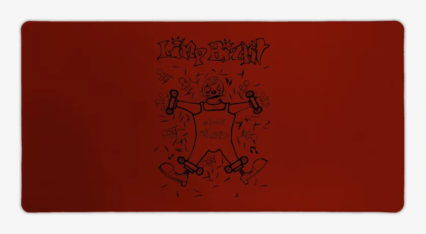Mouse pad Gamer Rojo de Limp Bizkit Help Me