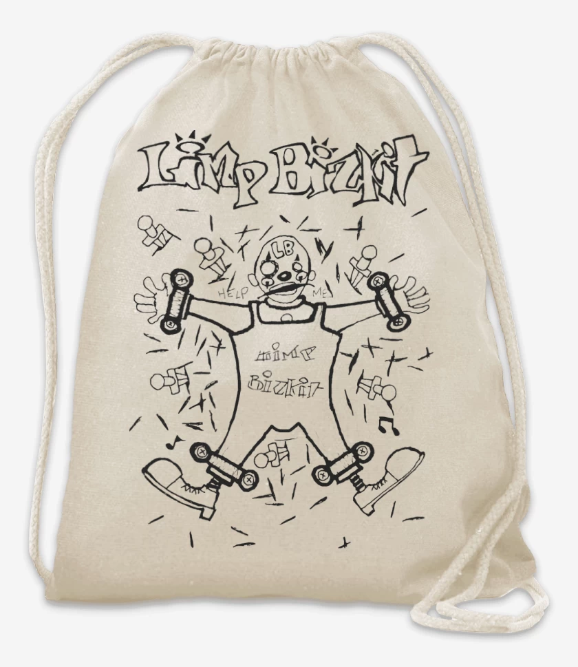 Mochila Blanco de Limp Bizkit Help Me