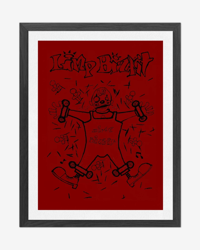 Cuadro decorativo Rojo de Limp Bizkit Help Me