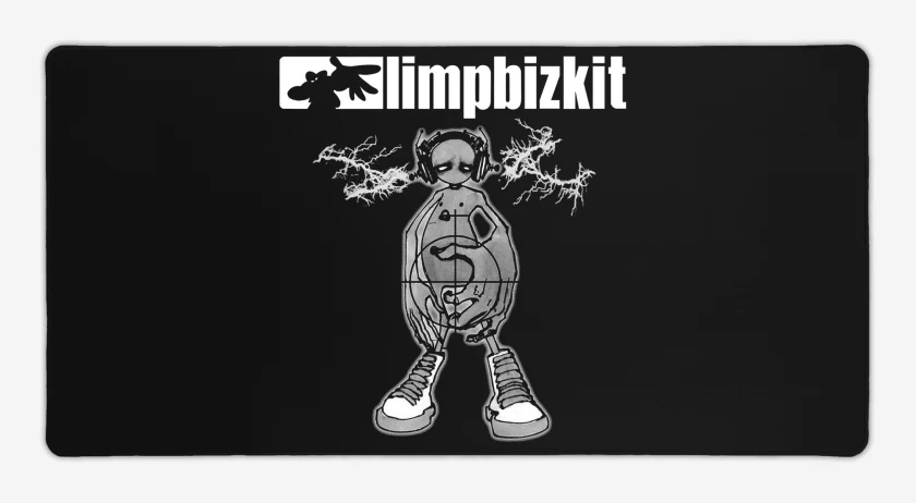 Mouse pad Gamer Negro de Limp Bizkit Nookie