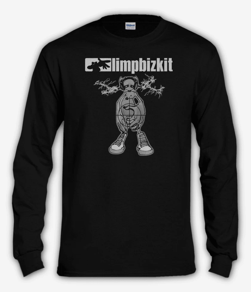 Polera manga larga Negro de Limp Bizkit Nookie