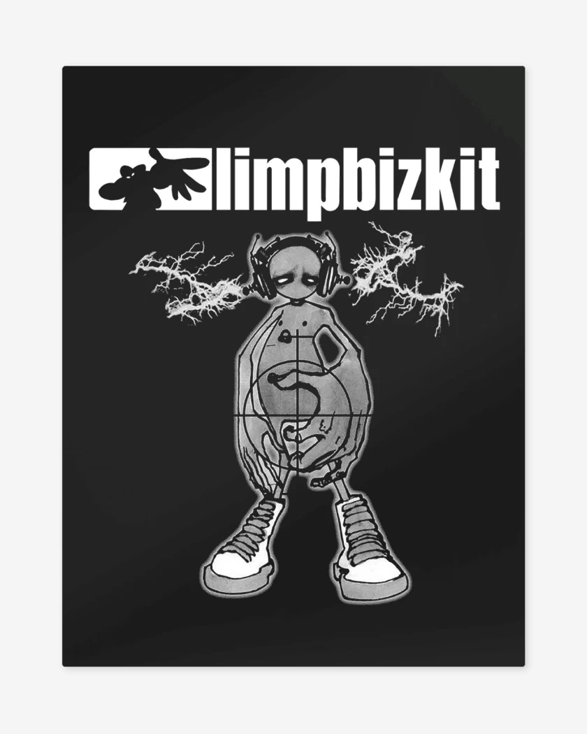 Print metalico Negro de Limp Bizkit Nookie