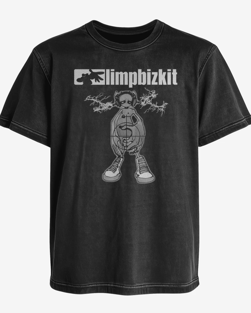 Polera desgastada Limp Bizkit Nookie