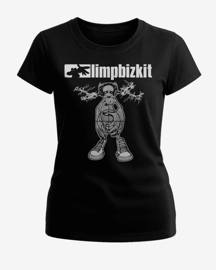 Polera de Mujer Negro de Limp Bizkit Nookie
