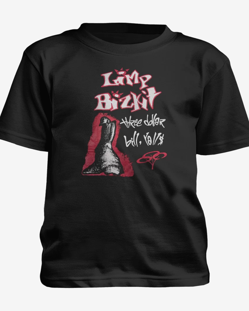 Polera de niño Negro de Limp Bizkit Three Dollar 