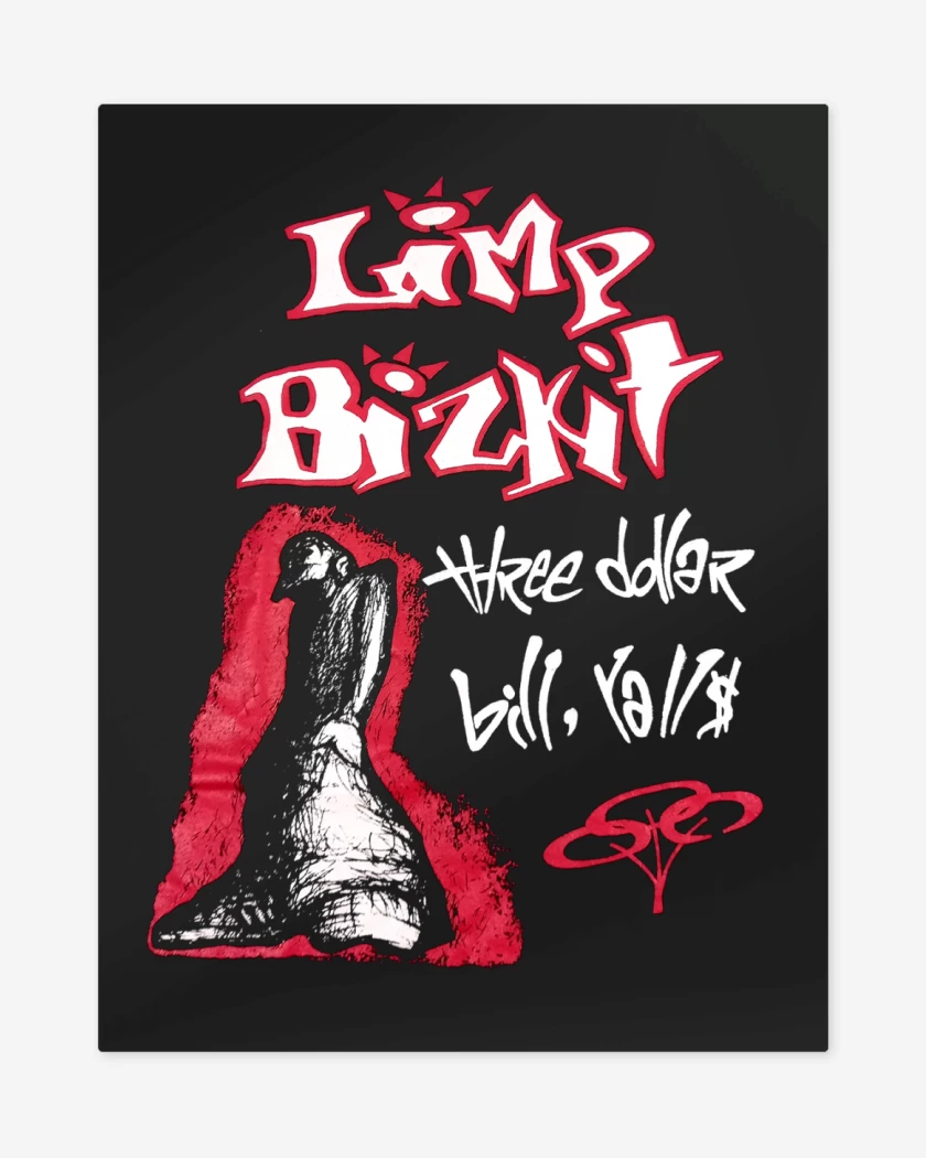 Print metalico Limp Bizkit Three Dollar 