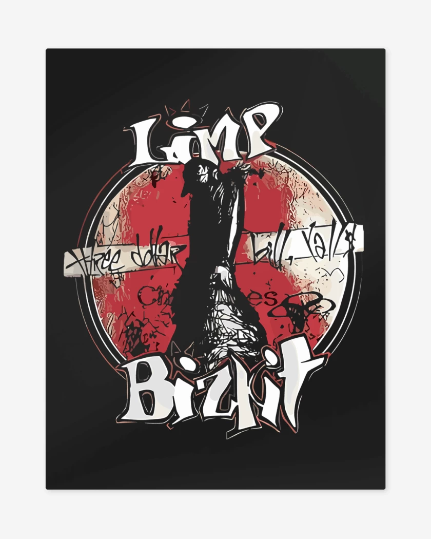 Print metalico Limp Bizkit Three Dollar Bill