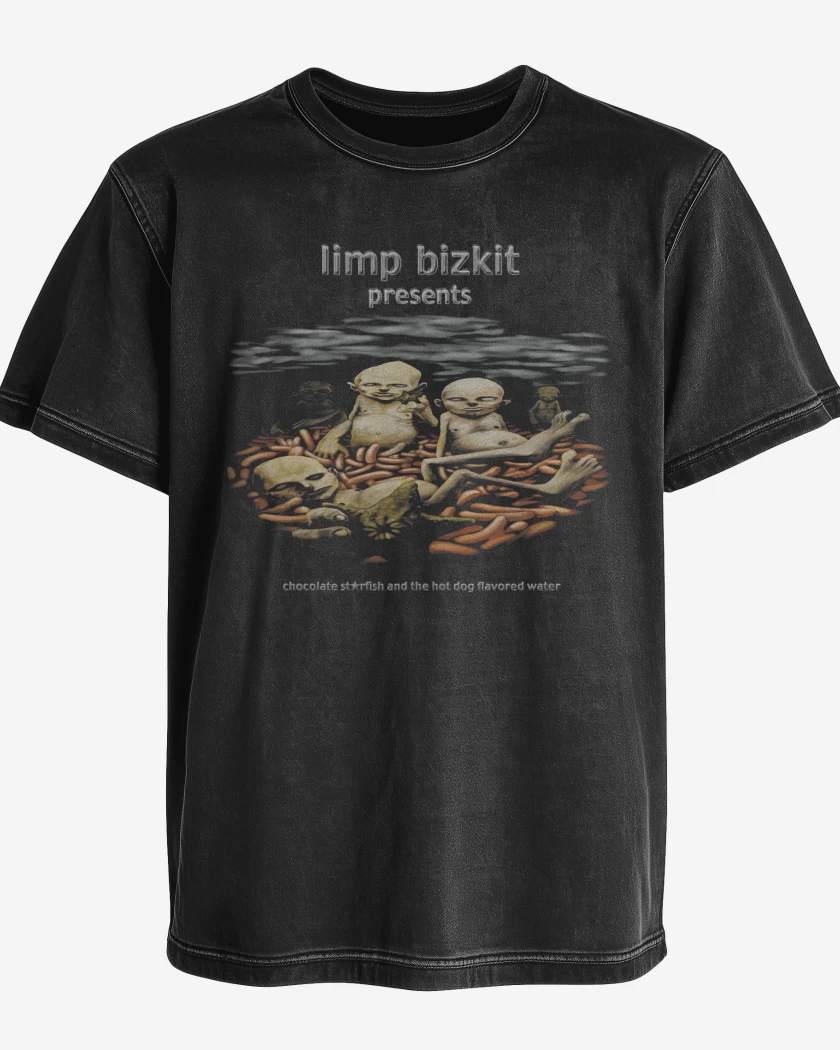 Polera desgastada Limp Bizkit Chocolate 