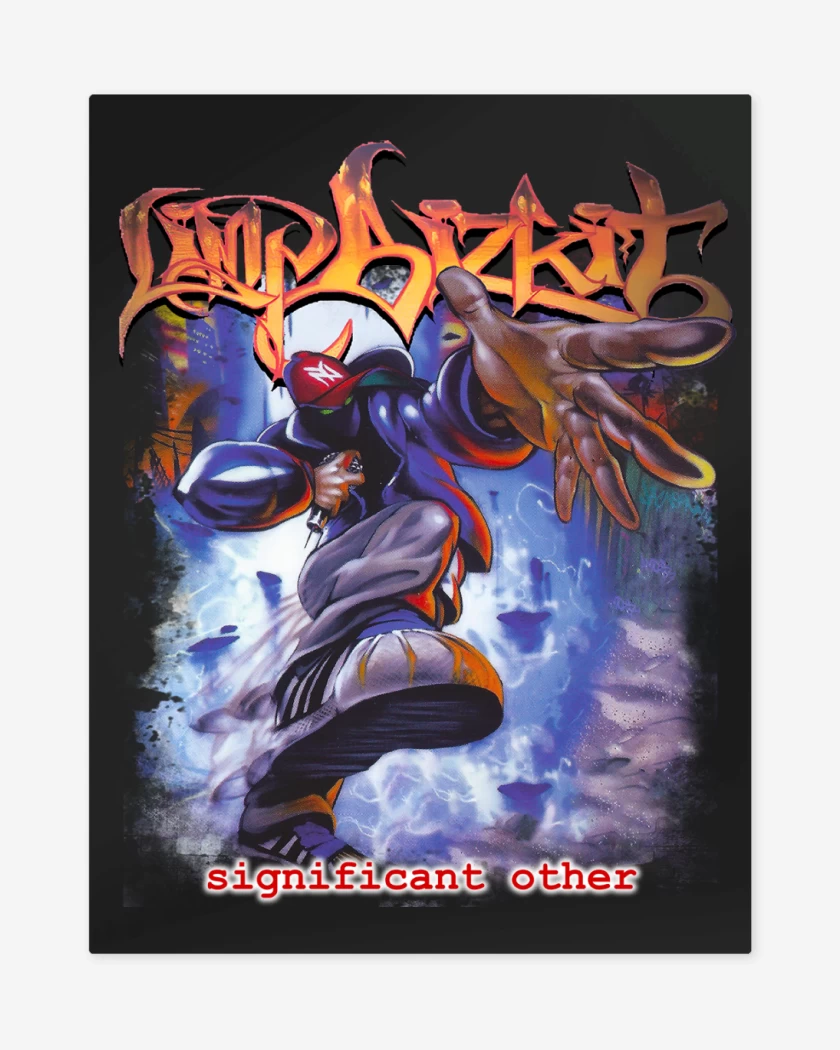 Print metalico Negro de Limp Bizkit Significant Other