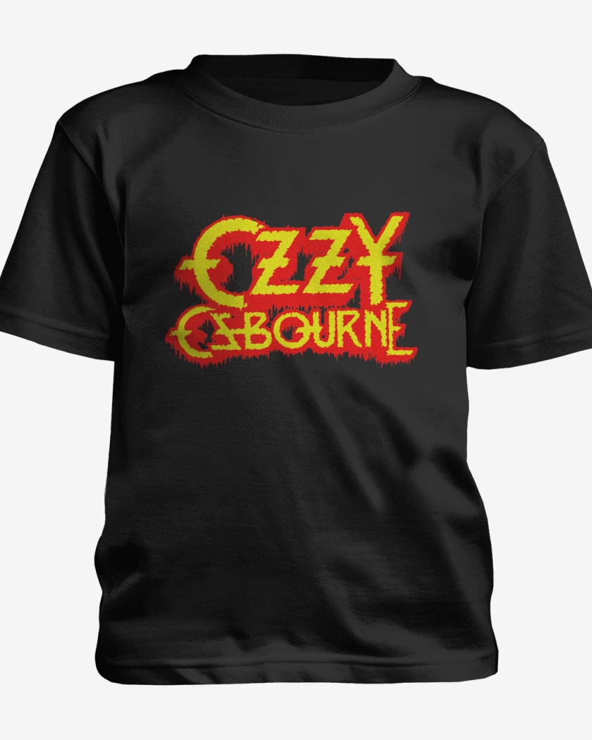 Polera de niño Negro de Ozzy Osbourne Logo