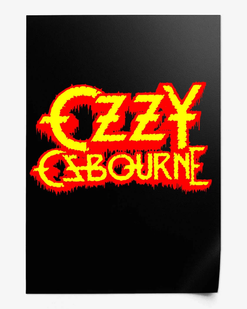 Print Ozzy Osbourne Logo