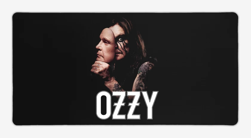 Mouse pad Gamer Negro de Ozzy Osbourne Ozzy