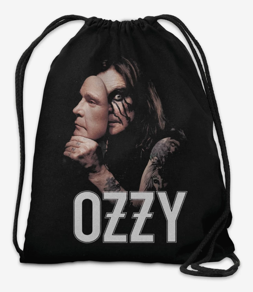 Mochila Negro de Ozzy Osbourne Ozzy