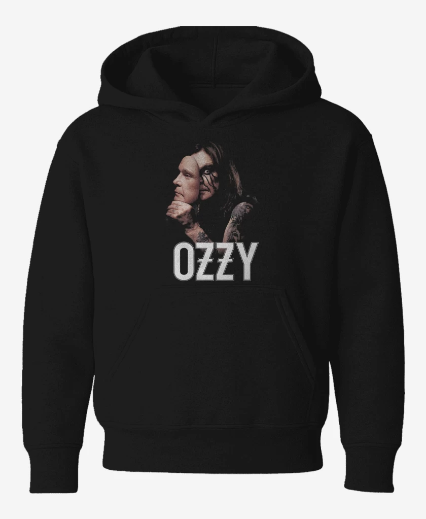 Poleron de niño Negro de Ozzy Osbourne Ozzy