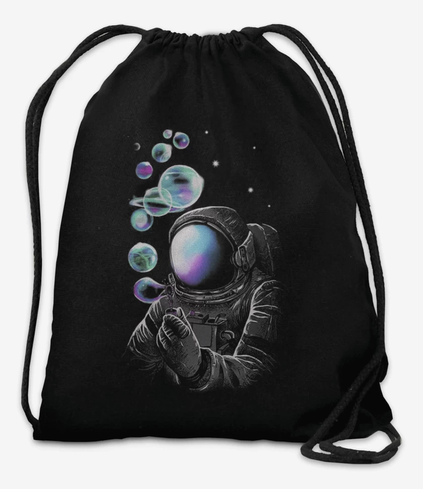 Mochila Negro de Astronauta 6