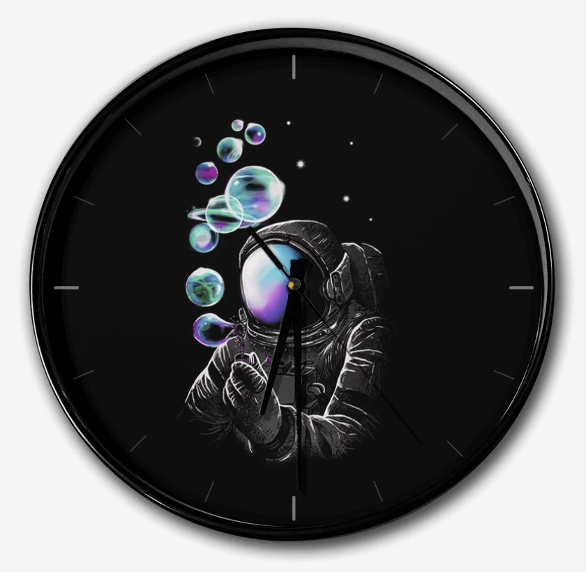 Reloj Negro de Astronauta 6